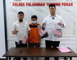 Polres Tanjungperak Berhasil Amankan Tersangka Pencabulan Anak Dibawah Umur