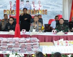 Operasi Pekat Semeru 2024, Polda Jatim Berhasil Ungkap 2.500 Kasus