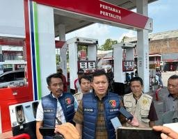 Jelang Lebaran Polresta Sidoarjo Gandeng UPT Metrologi Cek Sejumlah SPBU