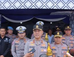 Kapolres Lamongan Cek Pospam dan Posyan Pastikan Kesiapan Personel Operasi Ketupat Semeru 2024