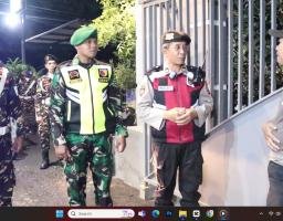 TNI-Polri di Lumajang Gencarkan Patroli Bersepeda Sasar Rumah Kosong yang Ditinggal Mudik