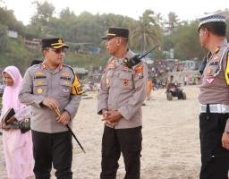 Polres Pacitan Siagakan Personel di Sejumlah Objek Wisata Pastikan Pengunjung Aman dan Nyaman