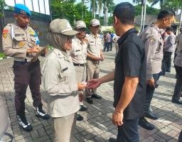 Tim Bidpropam Polda Jatim Gelar Gaktiblin Anggota di Polres Nganjuk