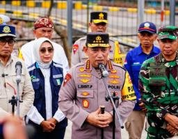 Kapolri Tegaskan TNI-Polri Komitmen Beri Rasa Aman ke Warga yang Mudik 