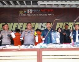Satreskrim Polres Pelabuhan Tanjung Perak, Menangkap Tersangka Pengeroyokan Di Sepanjang Wonokusumo Surabaya