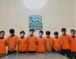 Polisi Berhasil Menangkap 9 Pelaku Pembacokan Pemuda Kapas Madya Surabaya