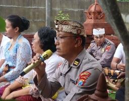 Polresta Sidoarjo Gelar Ibadah Suci Tilem Doakan Kesuksesan WWF di Bali