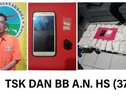 Polres Nganjuk Tangkap Kurir Narkoba, Ribuan Pil Koplo dan Sabu disita