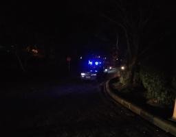 Tingkatkan Blue Light Patrol Polsek Mengwi Susuri Perkantoran Puspem Badung