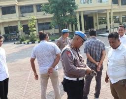 Tim Subbidprovos Bidpropam Polda Jatim Gelar Gaktiblin dan Tes Urin Acak kepada Anggota di Polres Nganjuk