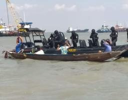 Ditpolairud Polda Jatim Sisir Perairan Selat Bali, Imbangi Operasi Puri Agung 2024 untuk WWF ke -10