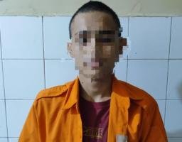 Berbekal CCTV Polres Pelabuhan Tanjungperak Berhasil Amankan Tersangka Curanmor TKP Warkop