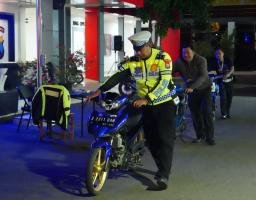 Respon Aduan Masyarakat Polisi Amankan 9 Motor Tidak Sesuai Spektek Diduga Balap Liar di Ponorogo