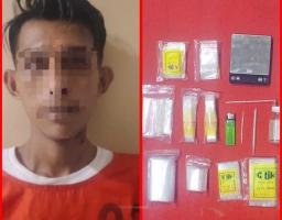 Polres Probolinggo Amankan Pria Asal Lumajang Diduga Pengedar Narkoba Bawa Sabu 71,66 Gram 
