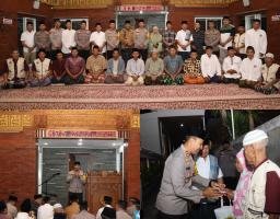 Safari Sholat Subuh di Masjid Al Khalid, Kapolres Kediri Kota Sampaikan Pesan Kamtibmas