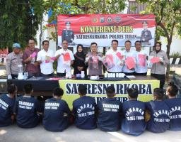 Polres Tuban Ungkap 6 Kasus Narkotika Dan Amankan 7 Tersangka  