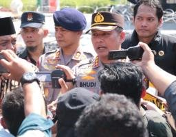 Polresta Malang Kota Gelar Simulasi Sispamkota untuk Pilkada Damai 2024