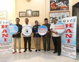 Polres Nganjuk Bersama Radio Cakra Krisna Gelar Talk Show Sambut HANI