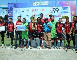 Pj. Wali Kota Malang Apresiasi Turnamen Sepak Bola Amputasi Kapolresta Malang Kota Cup 2024