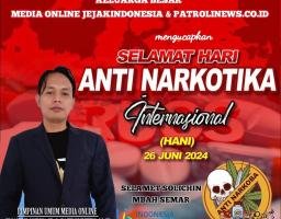 Pesan Mbah Semar di Hari Anti Narkotika Internasional (HANI) 2024 "NARKOBA MEMBUNUHMU