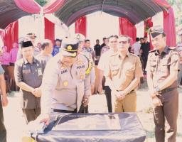 Hari Bhayangkara ke – 78 Polres Pamekasan Bangun Sumur Bor di 6 Kecamatan