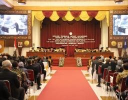 JAM-Pembinaan Jadi Guru Besar Ilmu Hukum dan Pemulihan Aset pada Universitas Sebelas Maret 