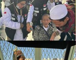 Kisah Polwan Bantu Jemaah Haji saat Cuaca Panas di Arab Saudi