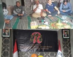 Pembukaan LAW OFFICE ROSSA PANGANDAHENG SH,dan REKAN,Di Buka Secara Hikmat 