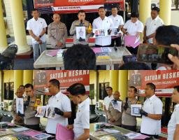 Kapolres Nganjuk tuntaskan Kasus Dugaan Korupsi PAD Desa Sukorejo Selesai Disidik, Kerugian Negara Rp1,2 Miliar