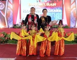 Polres Nganjuk Gelar Tasyakuran sebagai Penutup Acara Peringatan Hari Bhayangkara ke-78