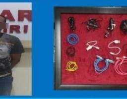 Polisi Berhasil Tangkap Pelempar Narkoba ke Lapas Kelas II Kediri yang Terekam CCTV