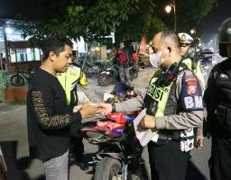 Patroli Skala Besar TNI - Polri Jaga Sitkamtibmas di Kota Mojokerto Jelang 1 Muharam