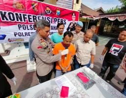 Polisi Berhasil Amankan Tersangka Perampokan Rumah Janda, Kedung Anyar Surabaya