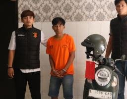 Hadiah timah panas, pelaku curanmor usai melawan dan beraksi di 13 TKP