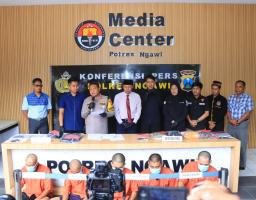 Respon Cepat Polres Ngawi Berhasil Amankan 3 Oknum Pesilat Diduga Lakukan Pengeroyokan