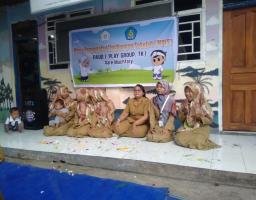 Aishwa Mengikuti MPLS di TK Rare Muchtary Yayasan Perguruan SPMAA Bali 