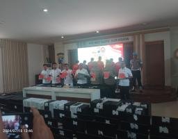 Polrestabes Surabaya Berhasil Tangkap Enam Pelaku Judi Online Dengan Omzet Miliaran