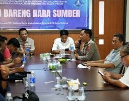 Polresta Malang Kota Gandeng PWI Malang Raya Siap Wujudkan Pilkada 2024 Damai
