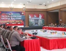 Polresta Sidoarjo Gelar TFG dan TWG Pengamanan Pilkada Serentak 2024
