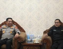 Kunker di Mapolda Bali, Tim Supervisi Sespimmen Lemdiklat Polri diterima Wakapolda Bali