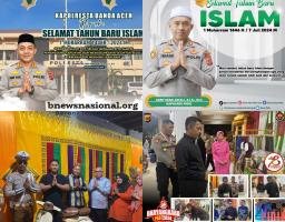 Polres Bireuen Ikut Serta Meriahkan Bhayangkara Festival 2024