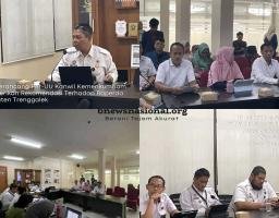 Pokja Perancang Per-UU Kanwil Kemenkumham Jatim Berikan Rekomendasi Terhadap Raperda Kabupaten Trenggalek