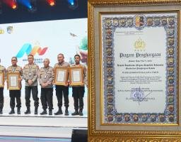 Polres Jember Raih Penghargaan Kategori Pelayanan Prima (A) dari Kapolri