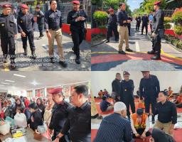 Kadivpas Tinjau Lapas Kelas I Malang, Pastikan Pelayanan Optimal dan Brorientasi Pada Pengembangan Bakat WBP