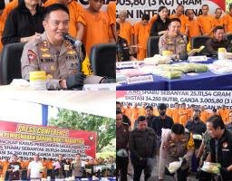 Tegas! Kapolda Riau Ultimatum Bandar Narkoba Masih Berani Bisnis Haram 