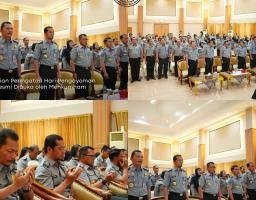 Rangkaian Peringatan Hari Pengayoman ke-79 Resmi Dibuka Oleh Menkumham