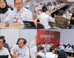 Masuk Komisi II, Kakanwil dan Kadiv Admin Bahas Isu Terkait Pengelolaan BMN Dan SDM