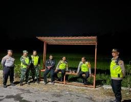 Kapolres Magetan Patroli, Pantau Langsung Pengamanan Kegiatan Pengesahan Warga Baru PSHT