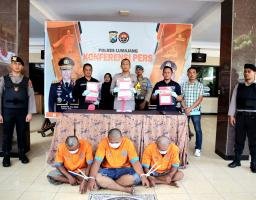 Polisi Berhasil Amankan 3 Tersangka Curanmor Beraksi 4 TKP di Lumajang