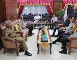 Kapolres Nganjuk Bertemu Pj Bupati, Perkuat Sinergisitas serta Satukan Visi dan Misi